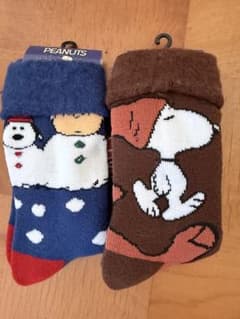 PEANUTS スヌーピー ソックス 2足セットのサムネイル
