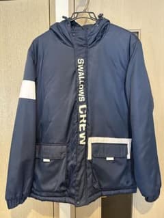 SWALLOWS CREW フード付きネイビーコートのサムネイル
