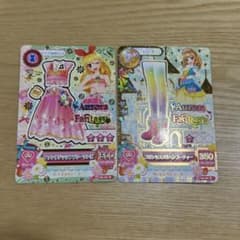 アイカツカード 2枚セット キュートタイプのサムネイル
