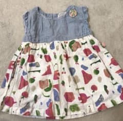 ルナルナムーン様専用！！ラポシェビスキュイ　ワンピース　80〜90のサムネイル