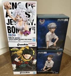 人気日本アニメ 最新プライズフィギュア 4点セット 16日までの限定特価