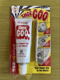 【未開封】シューグー 白 ホワイト 100g（靴補修剤）のサムネイル