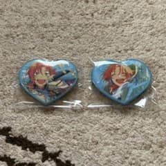 あんスタ 月永レオ ハート缶バッジ 2点セット - メルカリ