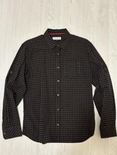 KLEIN PLUS HOMME 長袖シャツ ブラック・レッドのサムネイル