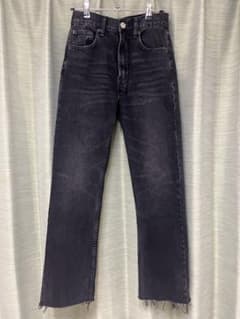 Thumbnail of ZARA ダークグレー ストレートデニム EUR 32