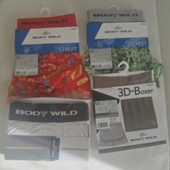 BODY WILD ボクサーパンツ Mサイズ 4点セットのサムネイル