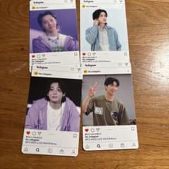 BTSタレントカード 4枚セット - メルカリ