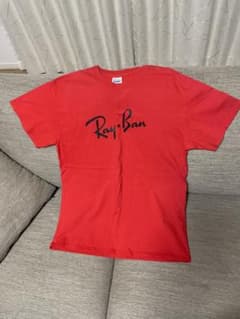 ［値下げ］Tシャツ ユニセックス 古着 半袖 RayBan レイバンのサムネイル