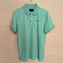 【美品/L】BRIEFING 半袖 ポロシャツ ゴルフ ストレッチミントグリーン 美品/L】BRIEFING 半袖 ポロシャツ ゴルフ ストレッチミントグリーン