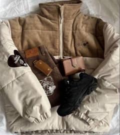 kaoyorinakami カオヨリナカミ コーデュロイダウンジャケット - メルカリ