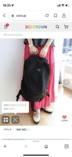 ビームスボーイ購入ARC’TERYX MANTIS BACKPACKのサムネイル