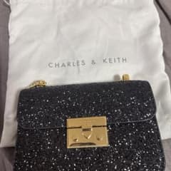 CHARLES & KEITH グリッター ショルダーバッグのサムネイル