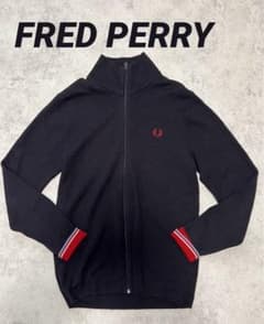 k*u様 FREDPERRY ジップアップニット　Sサイズのサムネイル