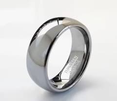 高品質 Tungsten Carbide リング 8mm各サイズは下記へ