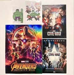 MARVEL 映画パンフレット ポストカードセットのサムネイル