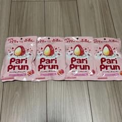 パリプルンキャンディ いちごミルク味 ファミマ限定 カンロ 数量限定 ４袋のサムネイル