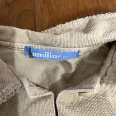 familiar コーデュロイワンピース90センチのサムネイル