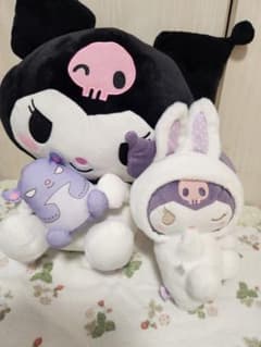クロミぬいぐるみ⭐大小セット、美品未使用のサムネイル
