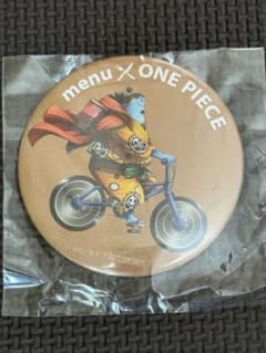 ジンベイ menu x ONE PIECE 缶バッジ 非売品 ワンピース - メルカリ