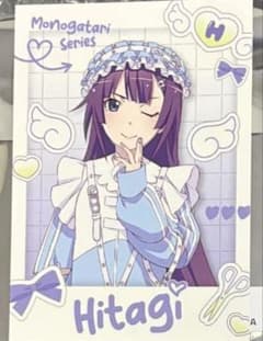 戦場ヶ原ひたぎ　羽川翼　神原駿河　サインカード　2枚セット SR 戦場ヶ原 ひたぎ&羽川 翼 販売 | 〈物語〉シリーズ 1.0