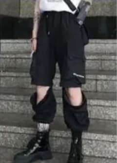 2wayカーゴパンツ ハーフパンツ 絶対領域のサムネイル