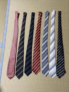 ストライプネクタイセット 7本のサムネイル