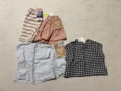 新品　しまむら　夏服　90cm 5点セット　女の子のサムネイル