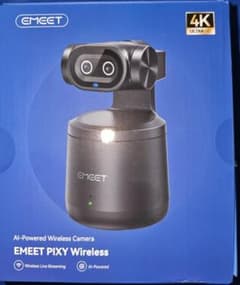 EMEET PIXY ワイヤレスウェブカメラ デュアルカメラ AI 自動追跡