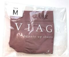 ☆新品☆『VIAGE』 ビューティアップショーツ　 Mサイズ プラムピンクのサムネイル