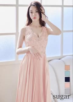 sugar シュガー Aライン ロングドレスのサムネイル