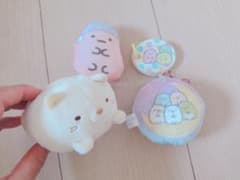 [스미코구라시 비매품] 봉제인형 키체인 4개 세트