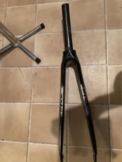 scott addict sl フロントフォーク　284g カーボンフォークのサムネイル