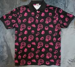 A BATHING APE BABY MILOJUNKFOOD 総柄 ポロシャツ - メルカリ