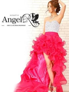 SALE 3月13日まで！美品 ANGELR ミニロングドレスのサムネイル