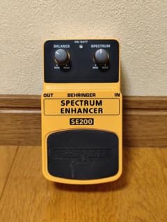 BEHRINGER SPECTRUM ENHANCER SE200 付属品多数 - メルカリ