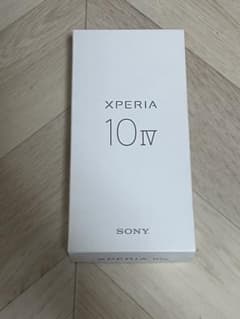 Sony Xperia 10 Ⅳ 5G 黒 XQ-CC44 判定〇 SIMフリーのサムネイル