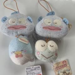 「はぴだんぶい」のキャラクターが、おでんの具になったマスコット4個セット