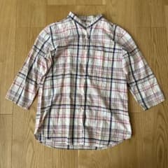 美品】Hug O Warハグオーワーコットン 綿 チェック シャツ ブラウス 