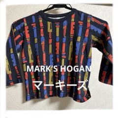 MARKEY'S マーキーズ　長袖カットソー ネイビー/マルチカラーのサムネイル