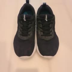 ASICS キッズ スニーカー 23.0cm ブラックのサムネイル
