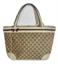 GUCCI GGキャンバス メイフェア シェリーライン 257061 トート - メルカリ