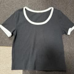 GU リンガーTシャツ ブラック Sサイズのサムネイル