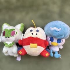 포켓몬 마스코트 인형 3 체 세트