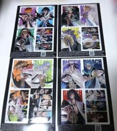 BLEACH　セブンイレブン限定　クリアカード　4種コンプリート