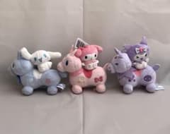RODY×サンリオキャラクターズ ちいさなペアぬいぐるみ 3種セット