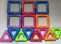 マグフォーマー正規品　MAGFORMERS 多色ブロックセットのサムネイル