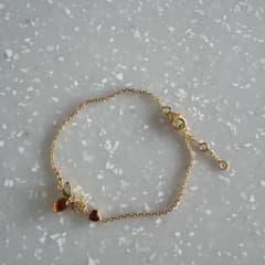 CHAUMET はちブレスレット　ガーネット CHAUMET はちブレスレット ガーネット - メルカリ