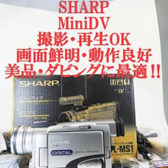 シャープ VL-MS1【動作良好】 MiniDVビデオカメラ ダビングに最適