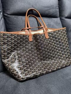 Goyard トートバッグ ブラウン キャンバス
