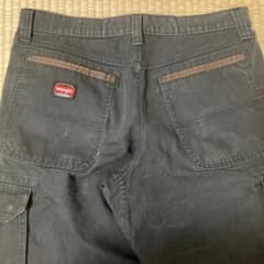 Wrangler ダブルニー•カーゴワイドパンツ（古着）のサムネイル